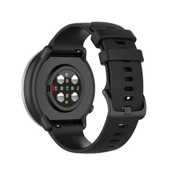 Silikon Armband För Smartwatch - Svart (20 mm)