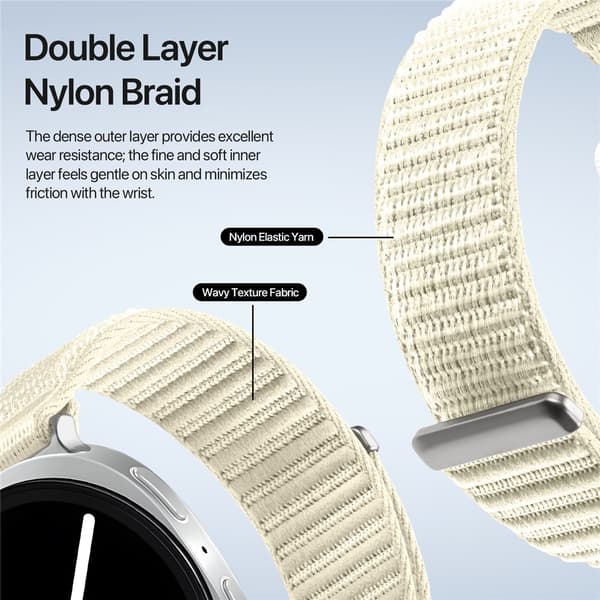 DUX DUCIS Galaxy Watch 8 46/44/40 mm Armband Nylon Loop