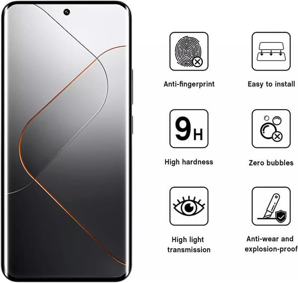 2-Pack Xiaomi 13T Pro Skärmskydd Härdat Glas