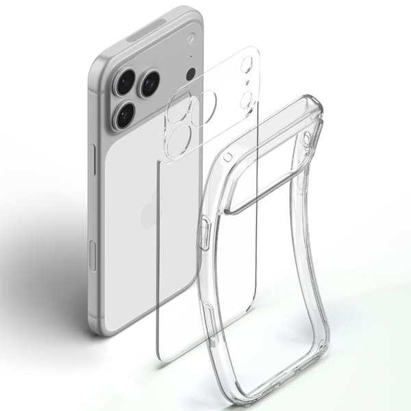 Spigen iPhone 18 Pro / 17 Pro Skal Ultra Hybrid Transparent