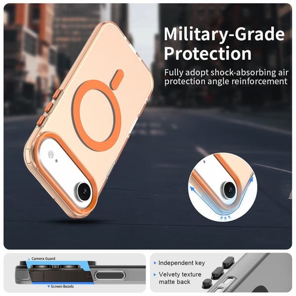 iPhone Air Skal Magsafe Hybrid Orange