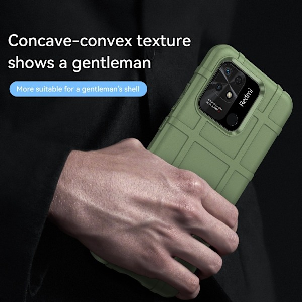 Xiaomi Redmi 10C Skal Robust Grön