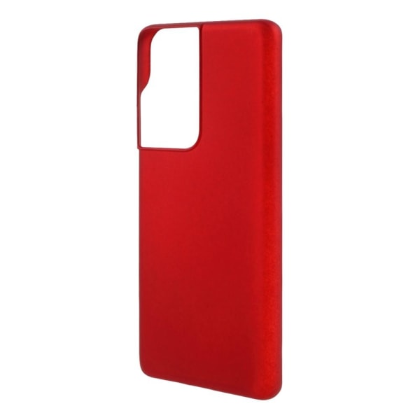 Samsung Galaxy S21 Ultra - Gummi Touch Skal - Röd Red Röd