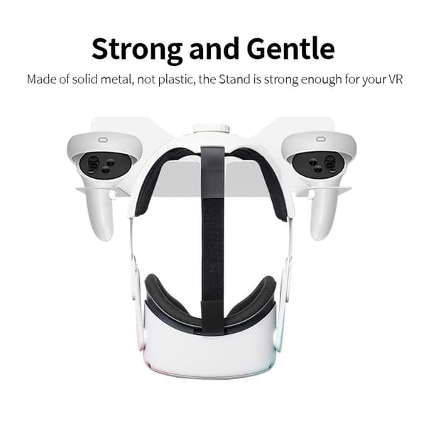 JYS Meta Quest 2 / PS VR2 Väggfäst För Headset & Kontroll Vit