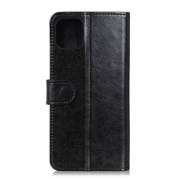 Huawei Y5p - Vintage Plånboksfodral - Svart Black Svart