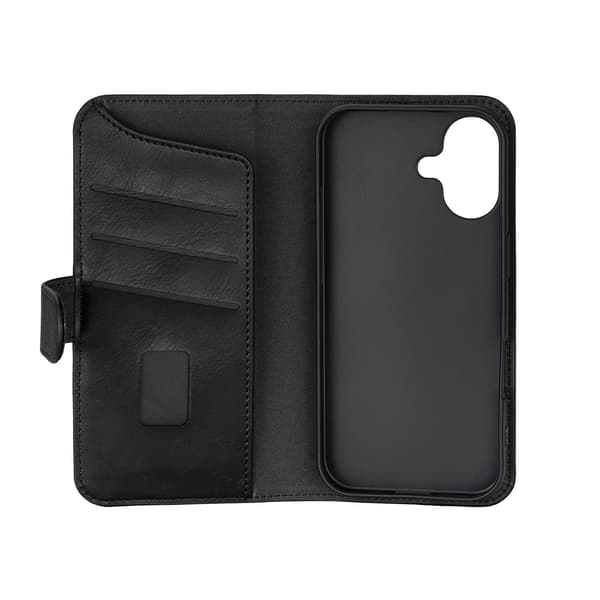 Gear iPhone 17 Fodral MagSafe Läder Svart