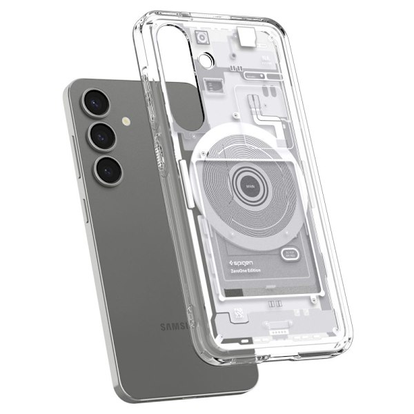 Spigen Galaxy S25 Skal MagSafe Ultra Hybrid Zero One Vit