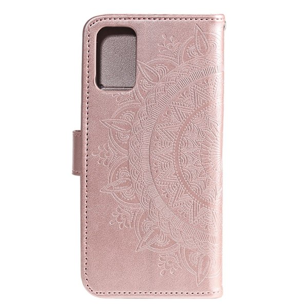 Huawei P40 - Mandala Plånboksfodral - Roséguld Roséguld Roséguld