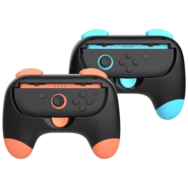 DOBE 2 st Nintendo Switch 2 Joy-Con Grip Röd / Blå