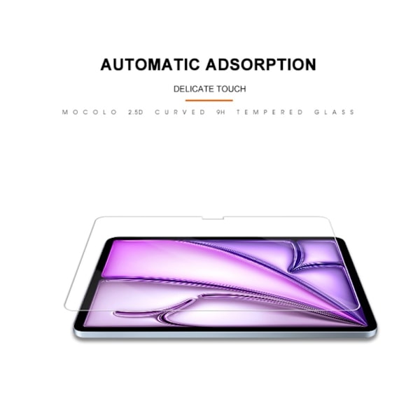 MOCOLO iPad Air 13 2025/2024 Skärmskydd Härdat Glas