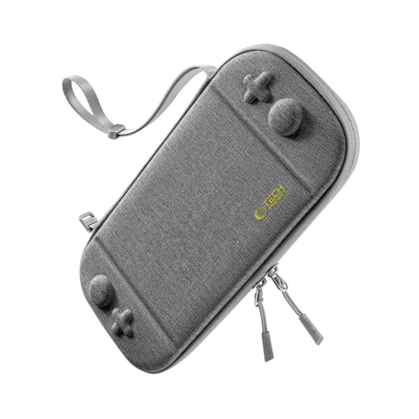 Tech-Protect Nintendo Switch 2 Förvaringsväska Slim Pouch Grå