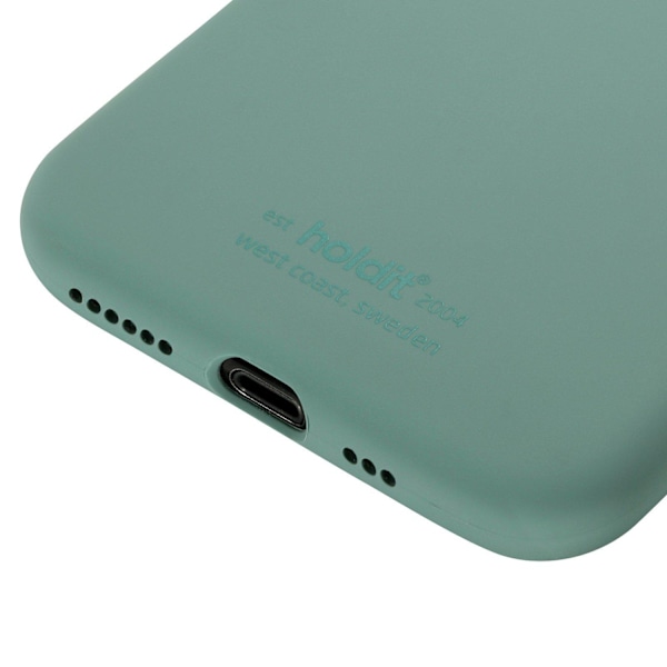 iPhone 11 Pro/X/XS - holdit Mobilskal Silikon - Moss Green Moss Green