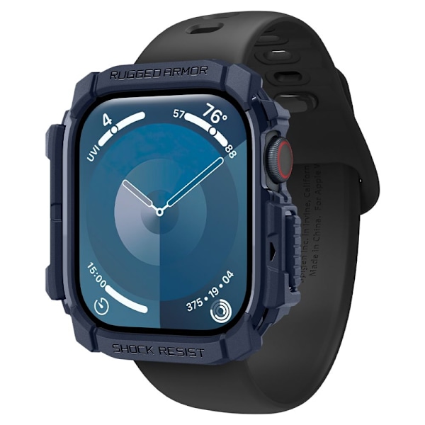 Spigen Apple Watch 10 46 mm Skal Rugged Armor Navy Blue