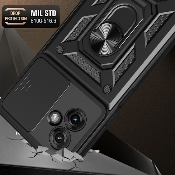 Tech-Protect Motorola Moto G55 5G Skal CamShield Pro Svart