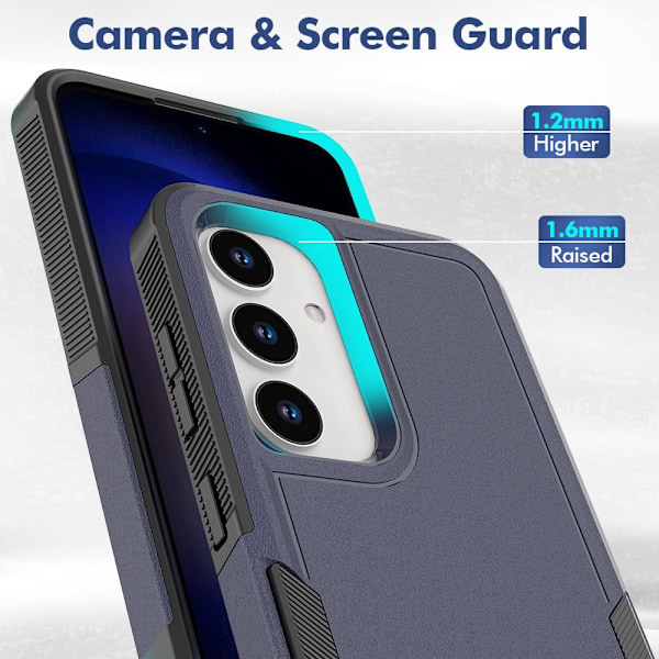 Samsung Galaxy S24 Skal Xtreme Shockproof Hybrid Mörk Blå