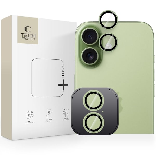 Tech-Protect iPhone 17 Linsskydd CamRing Fit+ Sage