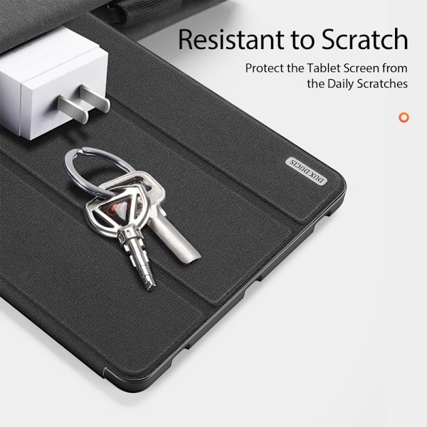 DUX DUCIS Galaxy Tab S9 Plus Fodral DOMO Tri-Fold Svart