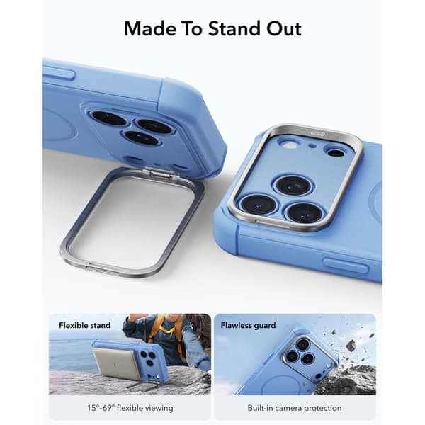 ESR iPhone 18 Pro Max/17 Pro Max Skal MagSafe Cyber Tough Kickstand