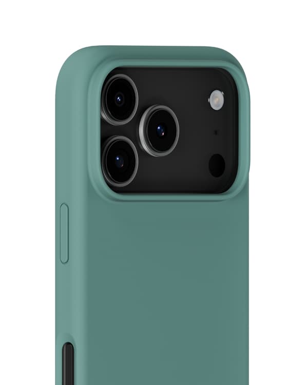 holdit iPhone 17 Pro Max Mobilskal Silikon Moss Green
