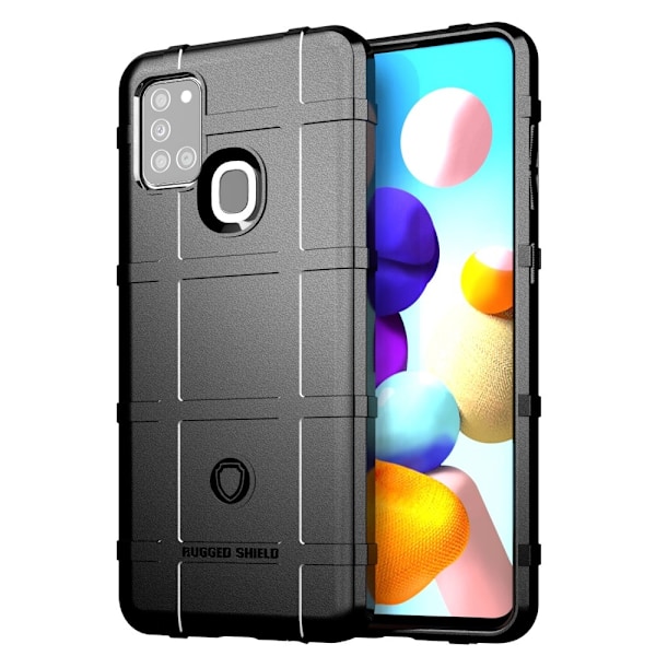 Samsung Galaxy A21s - Robust Skal - Svart Black Svart