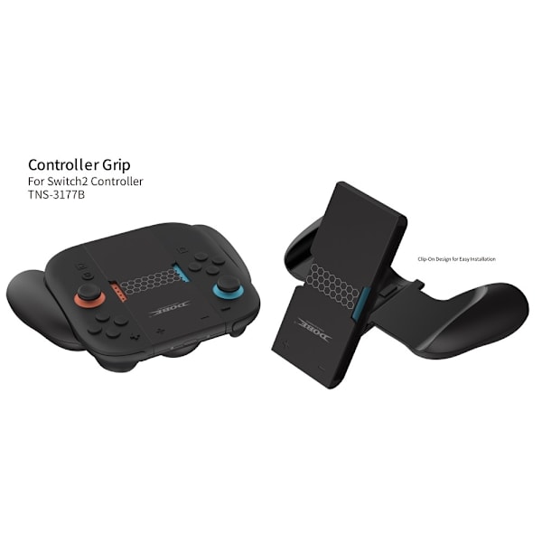 DOBE Nintendo Switch 2 Joy-Con Grip Svart