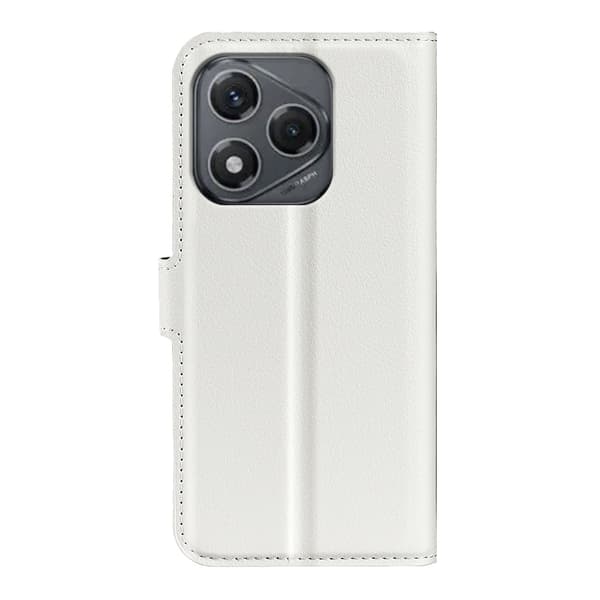 Honor 400 Smart Fodral Litchi Läder Vit