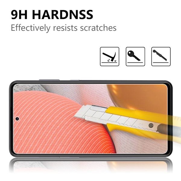 Samsung Galaxy A72 - Skärmskydd I Härdat Glas