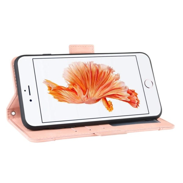 iPhone 6/6S - Fodral Med Avtagbart Kortfodral - Roséguld Roséguld Roséguld