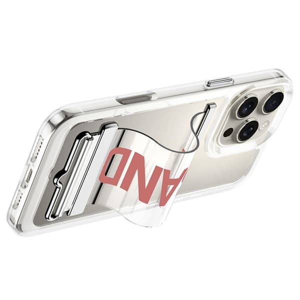 GKK iPhone 16 Pro Skal Med Strap Transparent / Svart