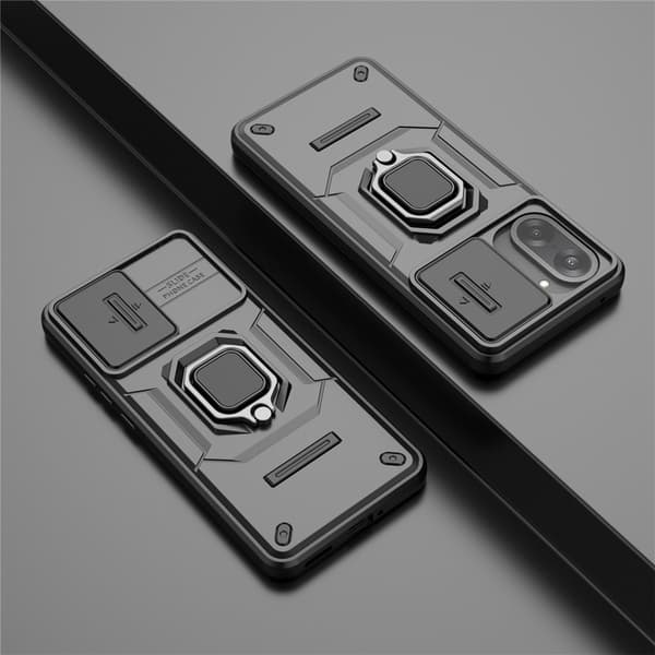 OnePlus Nrod CE5 Skal Hybrid Ring CamShield Svart