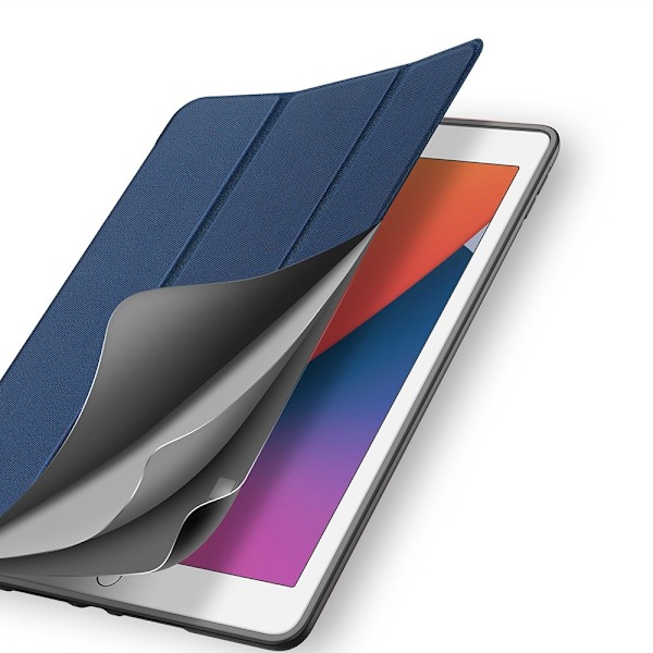 DUX DUCIS iPad 10.2 2019/2020/2021 Fodral DOMO Tri-Fold Blå Blå