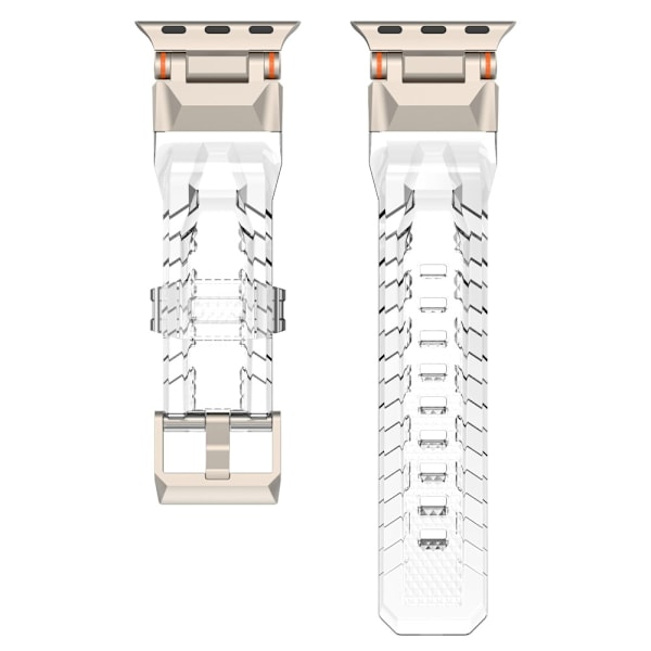 Apple Watch 42/44/45/49mm RobustFit Armband Transparent