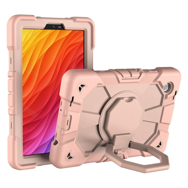 Galaxy Tab A11 Skal Kickstand Shockproof Rosa