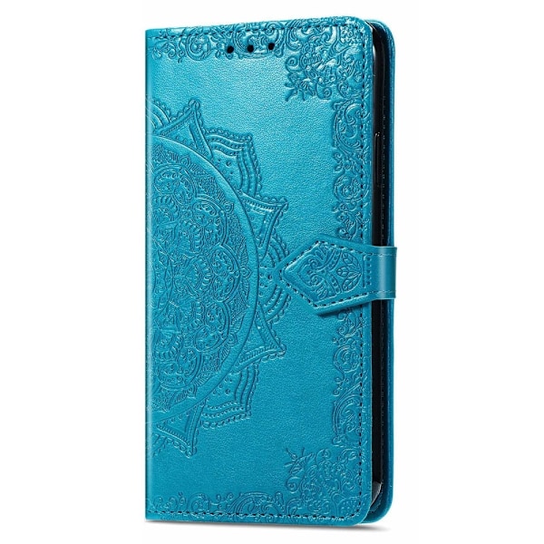 Xiaomi 12T / 12T Pro Fodral Mandala Läder Blå