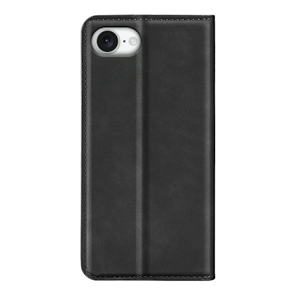 iPhone 16e Fodral Flip Skin Touch Svart