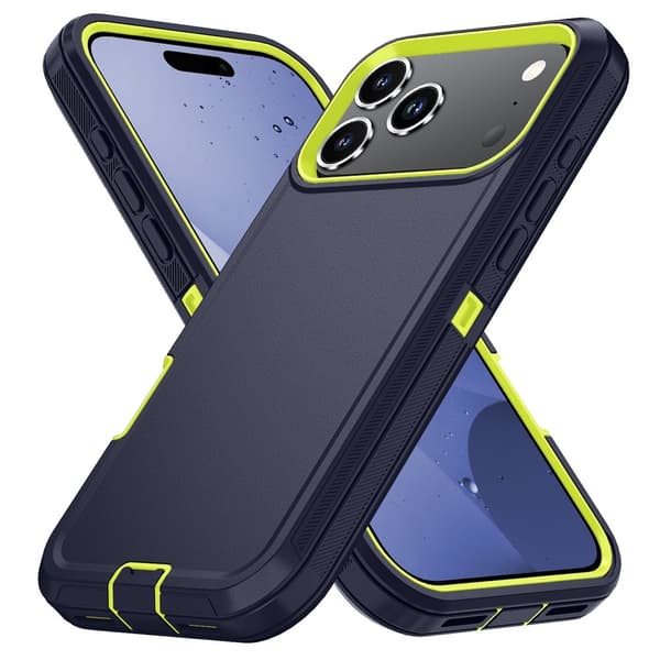 iPhone 17 Pro Skal Extreme Shockproof Hybrid Blå