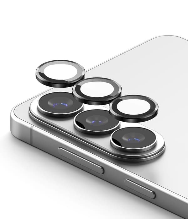 Ringke Galaxy S26/S26 Plus 2-PACK Linsskydd Härdat Glas Svart