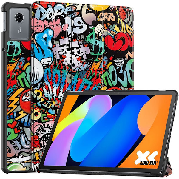 Lenovo Idea Tab Fodral Tri-Fold Graffiti