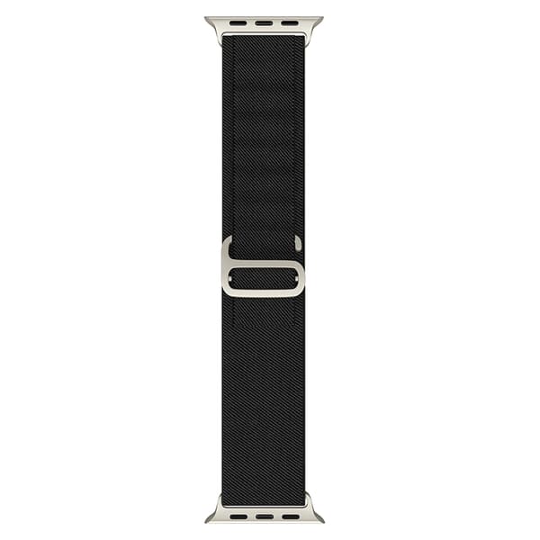 Apple Watch 42/44/45/46/49 mm Armband Alpine Pro Loop Svart