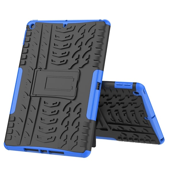 iPad 10.2 2019/2020/2021 Skal Rugged Kickstand Armor Blå Blue Blå