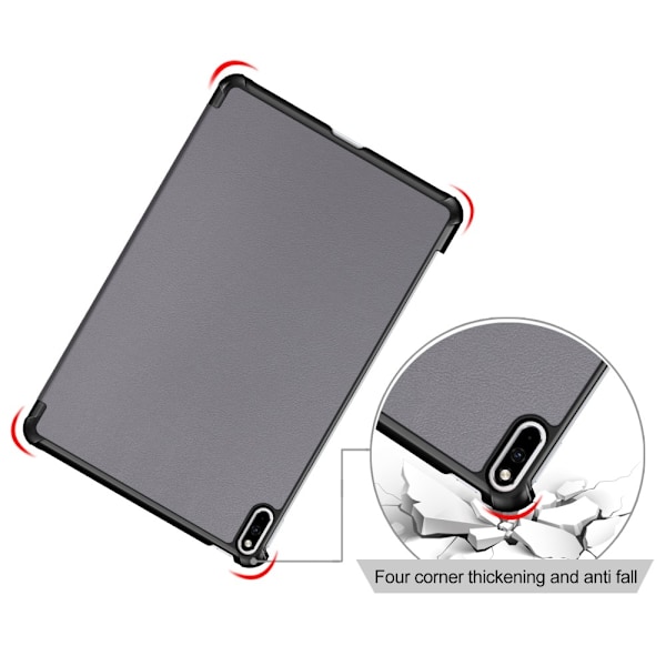 Huawei MatePad Pro 10.8" - Tri-Fold Stödjer M-Pen Laddning - Grå Grey Grå