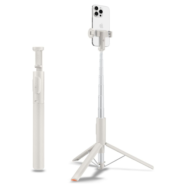 Spigen 146 cm Bluetooth Selfie Tripod Dune Beige