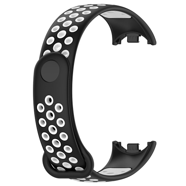 Xiaomi Smart Band 9/8 Träningsarmband Dual-Color Svart/Vit