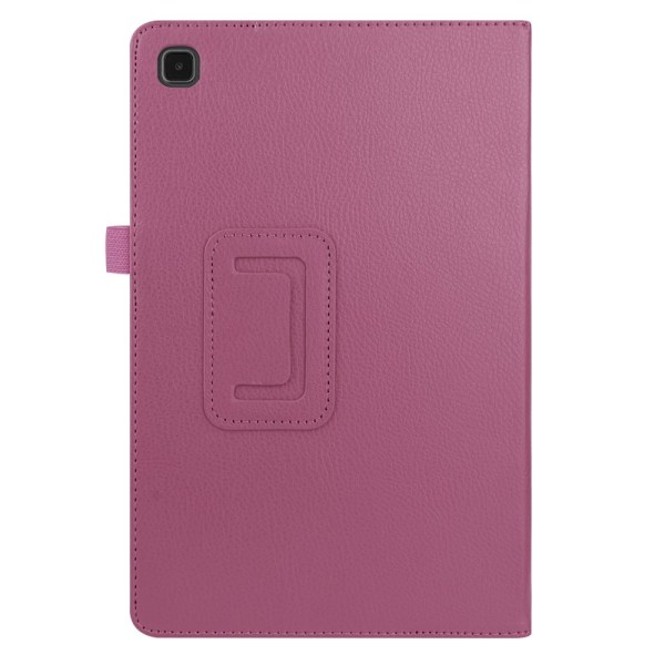 Samsung Galaxy Tab A7 10.4 Fodral Litchi läder Lila Purple Lila
