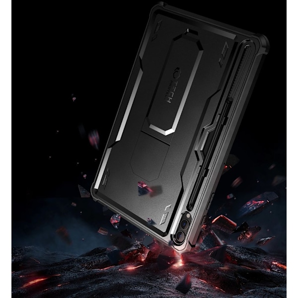 Tech-Protect Galaxy Tab S9 Plus Skal Kevlar Pro Svart