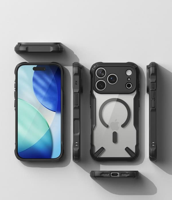 Ringke iPhone 18 Pro / 17 Pro Skal MagSafe Fusion X Svart