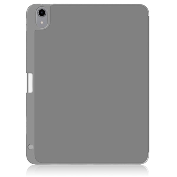 iPad Air 2025-2020 Fodral Tri-Fold Grå Grey Grå