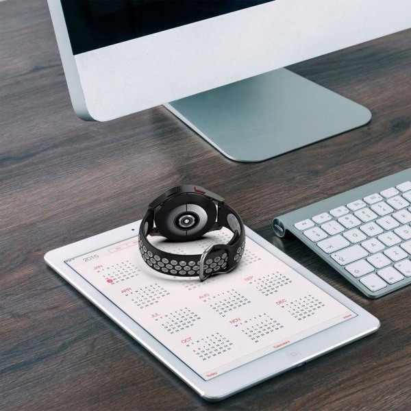 Tech-Protect Galaxy Watch 4 Armband SoftBand Svart/Grå