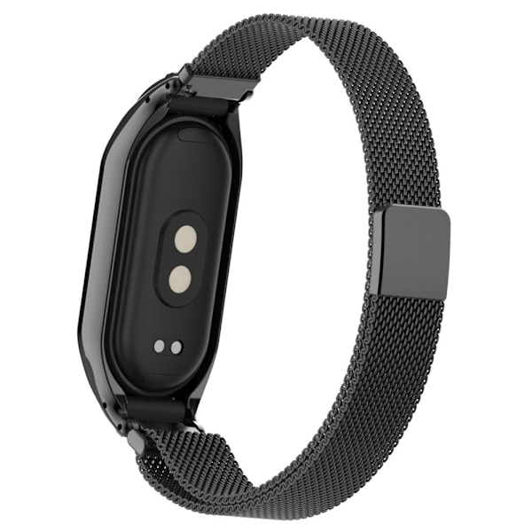 Xiaomi Smart Band 9/8 Armband Milanese Loop Metall Svart