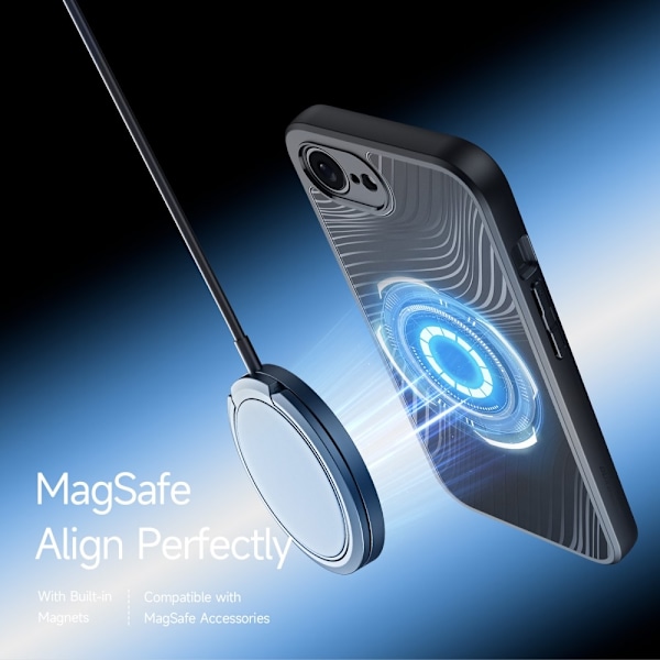 DUX DUCIS iPhone 16e Skal MagSafe Aimo Series Svart